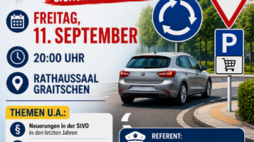 Verkehrsteilnehmerschulung mit Polizeihauptkommissar Jens Meisegeier